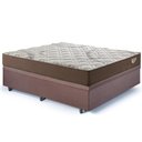 Ver imagem 4 de Base Box Baú Casal 138x188 Suede Marrom com Colchão Relax Adorabile Molas Ensacadas