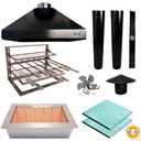 Ver imagem 1 de Kit de Churrasqueira Gourmet G na Cor Preta