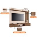Ver imagem 6 de Painel Suspenso Lets Hb Móveis para Tv de até 55 Polegadas