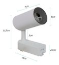 Ver imagem 3 de Kit Trilho Eletrificado 1m + 3 Spots Led 7w Eco Branco - Branco