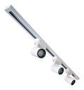 Ver imagem 2 de Kit Trilho Eletrificado 1m + 3 Spots Led 7w Eco Branco - Branco