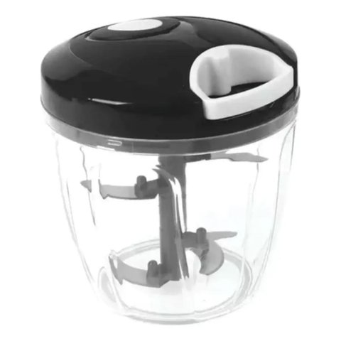 Processador Triturador de Alimentos Manual 5 Lâmina 900ml Sl-7872