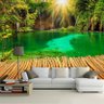 Papel de Parede 3D Floresta 0020 - Papel de Parede Paisagem - 1