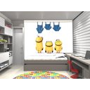 Ver imagem 1 de Papel de Parede dos Minions 0001 - Papel de Parede 3D