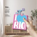 Ver imagem 3 de Rio de Janeiro - Quadros ou Placas Modulares com 5 Peças