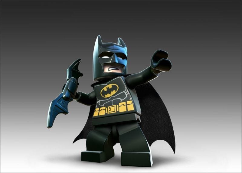 Adesivo de Parede Linha Batman Lego - Vários Modelos