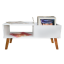 Ver imagem 1 de Nicho Estante Para Toca Discos e Para Discos de Vinil Retrô