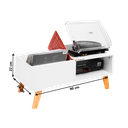 Ver mais imagens de Nicho Estante Para Toca Discos e Para Discos de Vinil Retrô