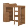Cama Alta Multifuncional com Armário e Escrivaninha San Francisco Cm098 Art In Móveis-nogal - 6