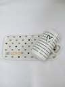 Ver imagem 3 de Kit Xicara de Cafe 80ml com Pires Retangular Porcelana