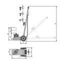 Ver imagem 4 de Macaco Hidropneumático Jacaré 20 Ton Kalango Kl20000 Bovenau