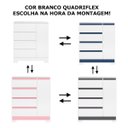 Ver imagem 2 de Cômoda Sapateira 1 Porta 4 Gavetas Olívia Branco/Quadriflex