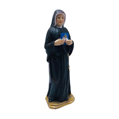 Imagem Santa Faustina Resina 20 Cm