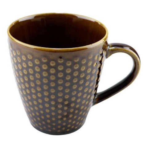 Caneca Puntato Fine em Cerâmica 345 Ml - Lhermitage