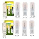 Ver imagem 4 de Kit 8 Lâmpadas Led Taschibra G9 Bipino 2,5w Leitosa 2700k 220v