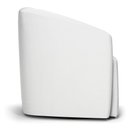 Ver imagem 4 de Poltrona Stella Max Corino Base Giratória - D'Rossi Cor Branco