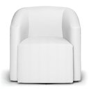 Ver imagem 6 de Poltrona Stella Max Corino Base Giratória - D'Rossi Cor Branco