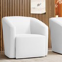 Ver imagem 7 de Poltrona Stella Max Corino Base Giratória - D'Rossi Cor Branco