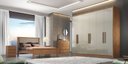 Ver imagem 1 de Guarda Roupa Casal 100% MDF 6 Portas 6 Gavetas - Rizon -Cumaru/Fendi