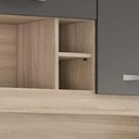 Ver imagem 4 de Kit Cozinha 4 Portas 1 Gaveta 91401 Avena Grafito Demobile