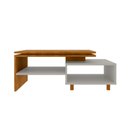 Ver imagem 1 de Mesa de Centro Lima 1 Prateleira Naturalle Off White Bechara