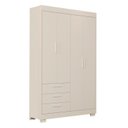 Ver imagem 2 de Guarda-Roupa para Quarto de Bebê Zaki | Areia Fosco 100% MDF