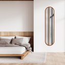 Ver imagem 1 de Espelho Decorativo Oval Cápsula 38x160 Grande de Parede