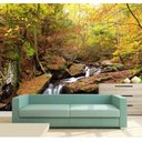 Ver imagem 1 de Papel de Parede Cachoeira 3d 3m² na 014