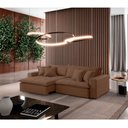 Ver imagem 1 de Sofá Zen Veludo 02 Módulos 90 Cm B25 Meu Sofá Online