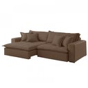 Ver imagem 2 de Sofá Zen Veludo 02 Módulos 90 Cm B25 Meu Sofá Online