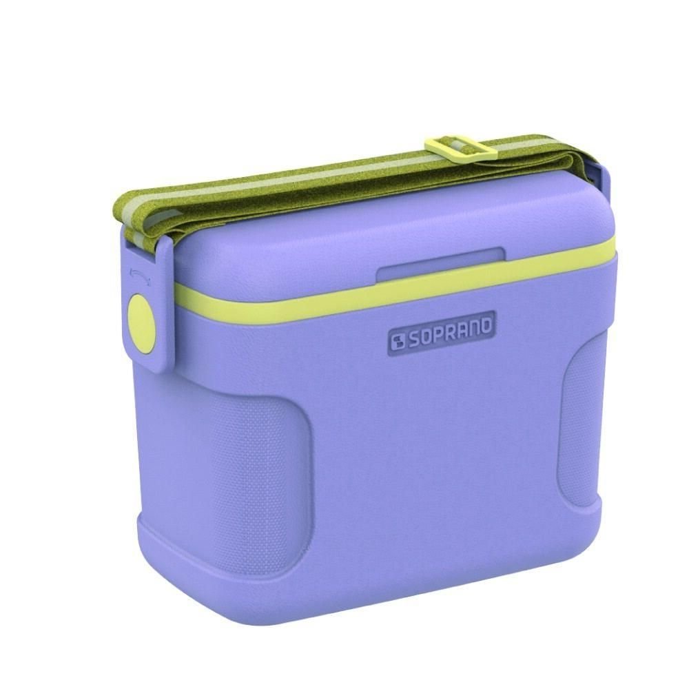 Caixa Térmica Everest 8l Lavender / Amarelo | MadeiraMadeira