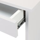 Ver imagem 5 de Escrivaninha Pé Painel com Gaveta Marelli 1000x500 Branco