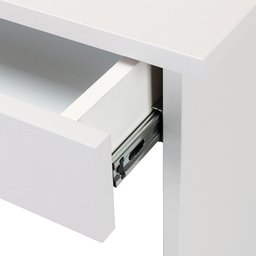 Escrivaninha Pé Painel com Gaveta Marelli 1000x500 Branco - 5