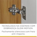 Ver imagem 7 de Armario de Cozinha Aereo Burguesa Nesher Adega 2 Portas Freijó/Branco