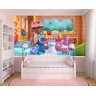 Papel de Parede Infantil Dra Brinquedos 0005 - 1m - 1