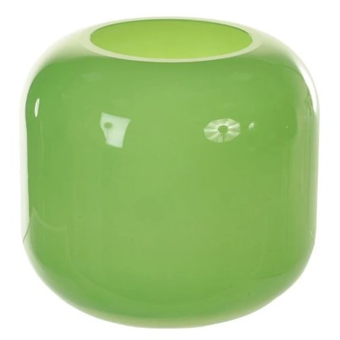 Vaso Decorativo Vidro 9cm 10d Verde Florarte Flor Arte