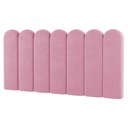 Ver mais imagens de Painel Cabeceira Cama Box Solteiro Lana 90cm Suede Rosa - Abmaza