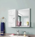 Ver imagem 2 de Armario Espelheira Genova para Banheiro Varias Cores Mdf