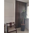 Ver imagem 5 de Painel Ripado Versátil 270x27cm: 03 Unid. (2,1m²) Polietileno - Talatto Painéis - Imbuia