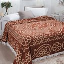 Ver imagem 1 de Colcha Casal Chenille Aristocrata Bruna Jolitex MARROM