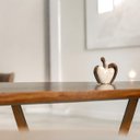 Ver imagem 6 de Escultura de Mesa Marrom e Bege para Decoração de Sala Romance Petra