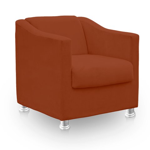 Poltrona para Recepção, Clinica , Salão, Sala Escritório Suede Escolha Sua Cor