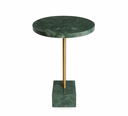 Ver imagem 1 de Mesa Lateral Apoio Mármore Verde Guatemala