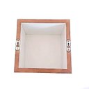 Ver mais imagens de Suporte De Nicho Tipo Presilha Plano Com Furo Escareado Metálico Zinco Branco (Kit Com 50 Un)