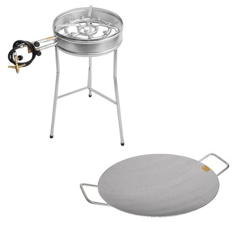 Kit Fogareiro 34cm 110.1 Disco 43cm Lixado 052 Papaléguas
