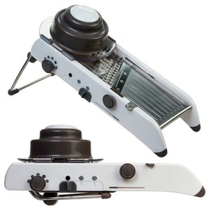 Mandoline Fatiador Profissional 18 Tipos de Corte Aço Inox