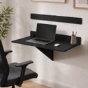 Ver imagem 1 de Mesa Suspensa Dobrável 80x50cm MDF 15mm - Pocket Preto