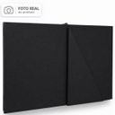 Ver imagem 6 de Mesa Suspensa Dobrável 80x50cm MDF 15mm - Pocket Preto