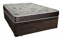 Ver imagem 4 de Cama Box Baú Casal Conforto Suede Marrom + Colchão Casal Conforto Espuma D33 Com EPS 17x138x188