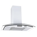 Ver imagem 1 de Coifa Parede Vidro Curvo Branca 5 Bocas 70cm 220v - Fogatti